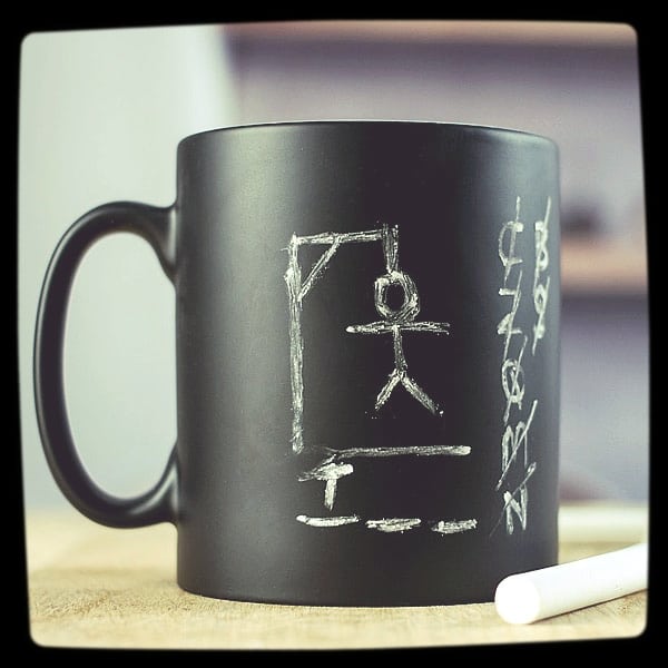 Chalkboard Cool Coffee Mug - Image 1